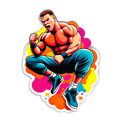 מדבקת ג'ון סינה