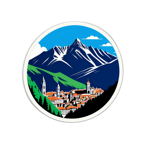Sticker de la ville de Grenoble