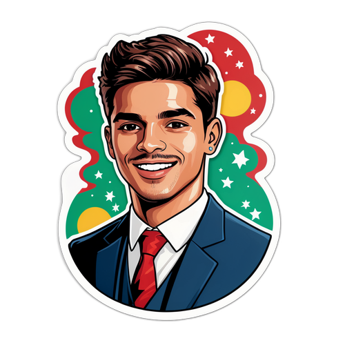 Sticker divertido e estiloso de André Silva