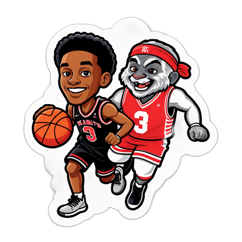MT St. Mary's vs. Ohio State Basketball Sticker
