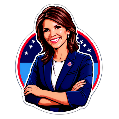 Kristi Noem Illustrasjon