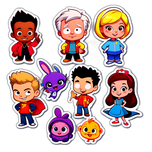 สติ๊กเกอร์การ์ตูนช่อง 7