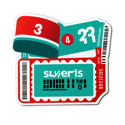 Swertres Result Sticker - Pasko 2024