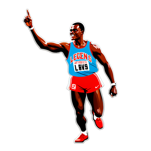 De Onvergetelijke Legende: Carl Lewis in Actie! Ontdek de Kracht van Atletiek!