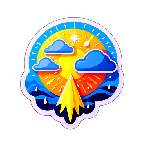 Sticker del Clima de Río Cuarto