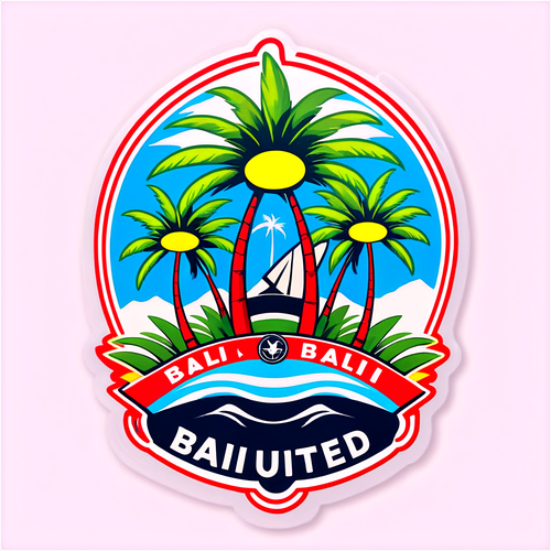 Gelombang Semangat Bali United: Logo Ikonik dengan Suasana Tropis yang Menakjubkan!