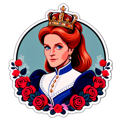 Kunglig porträtt av Sarah Ferguson