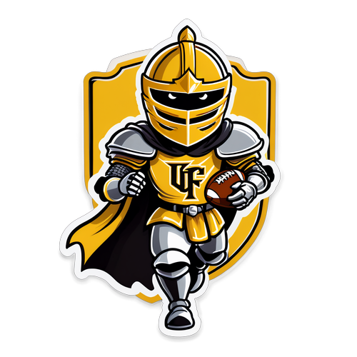 Meet the Playful Knight: UCF Football's Hilariously Bold Mascot That Will Make You 'Charge On!'