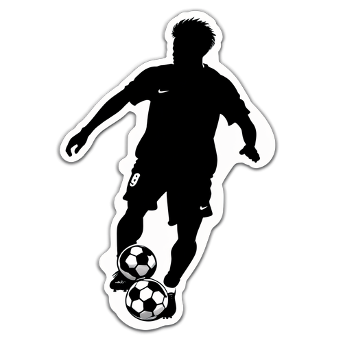 Stylish Dembele Sticker