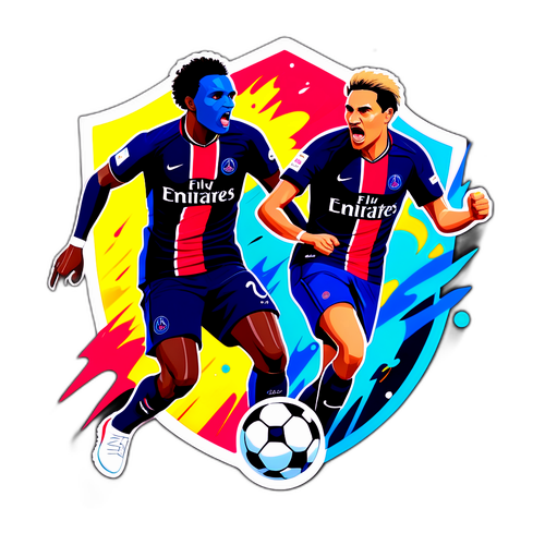 Fierce Fodboldkamp Mellem PSG og Angers