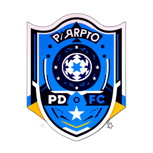 Minimalist design logo Porto FC