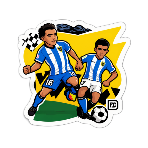 Sticker Comemorativo Zamora FC x Deportivo Táchira