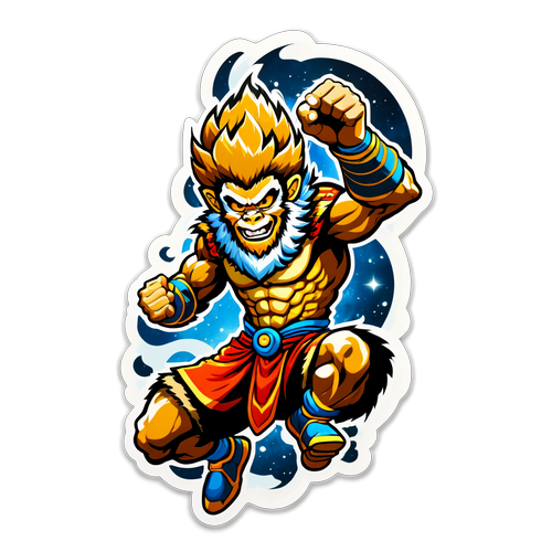 Héros Légendaire Révélé : Découvrez le Sticker Dynamique Inspiré par Wukong de 'Black Myth' !