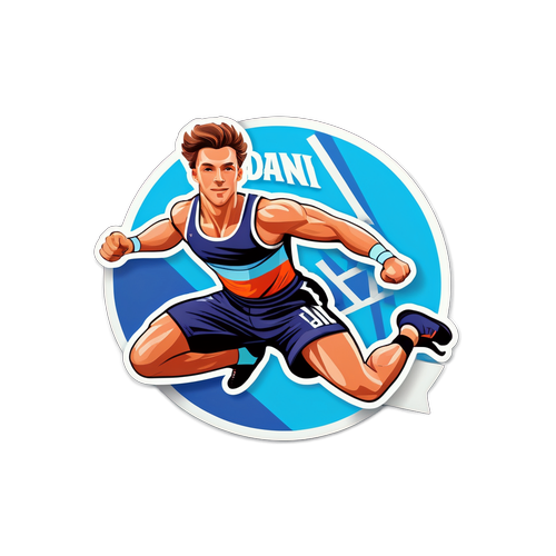 Stiker Dinamis Dani van den Heuvel