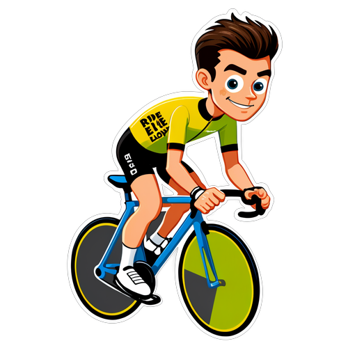 Ride for Glory! De Inspirerende Remco Evenepoel Cartoon die Fietsen Transformeert!