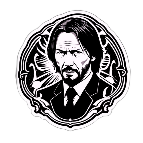 Adesivo Chic a Tema John Wick