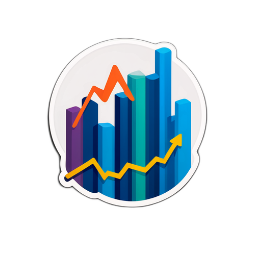 Amazon Aktiekurser Vækst Sticker