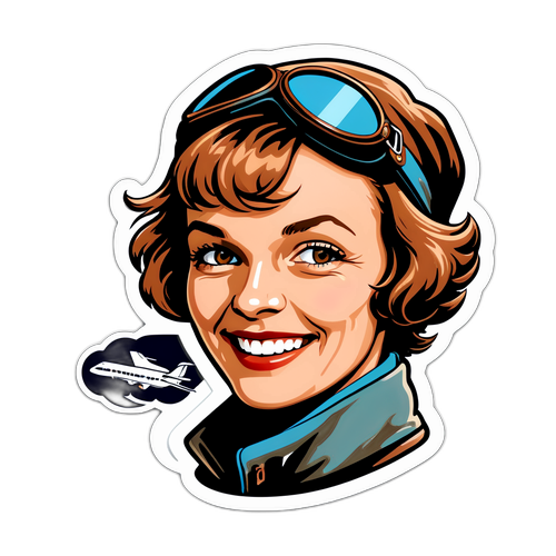 Amelia Earhartin hymy ja historialliset lentokonemerkitykset