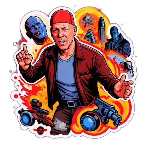 Pereka Nostalgia Bruce Willis