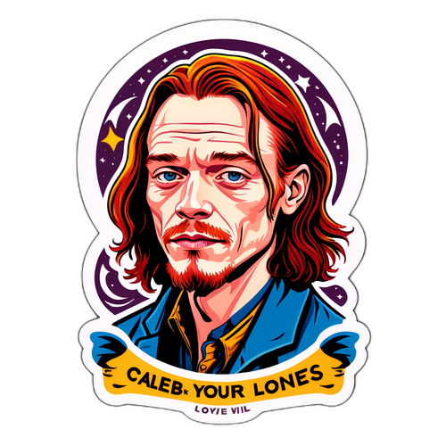 Un design qui évoque le voyage de Caleb Landry Jones