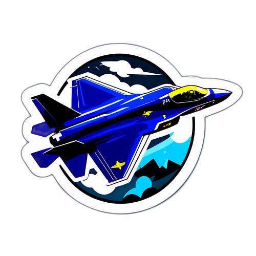 F-35战斗机贴纸设计