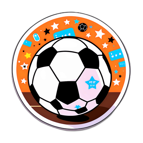 Stiker Kode Redeem Sepak Bola yang Bergaya