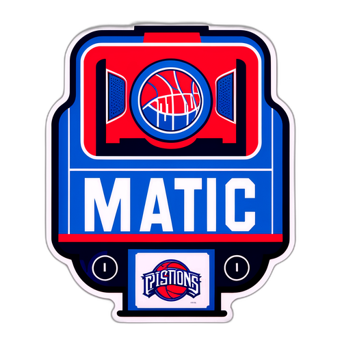 Sticker ng Iskor ng Pistons vs Magic
