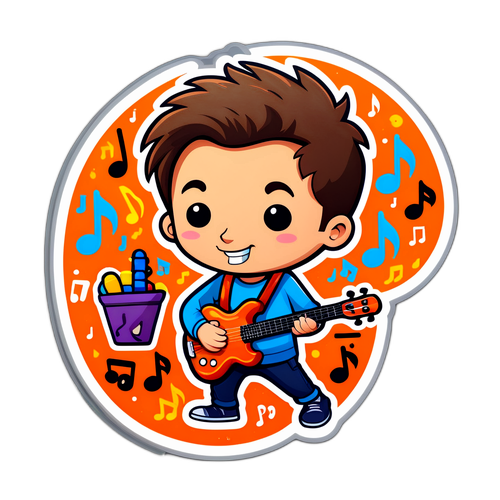 Sticker Kartun Billy Vigar