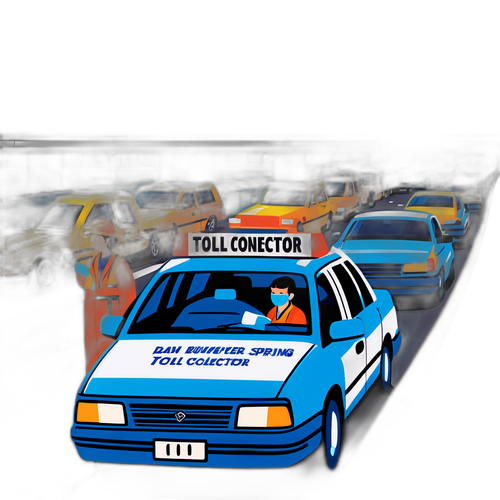 春运最后一刻的收费员