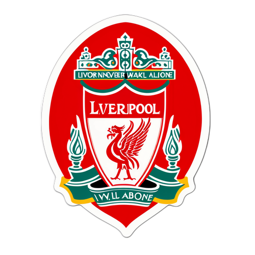 Κλασικό Αυτοκόλλητο Ποδόσφαιρου Liverpool