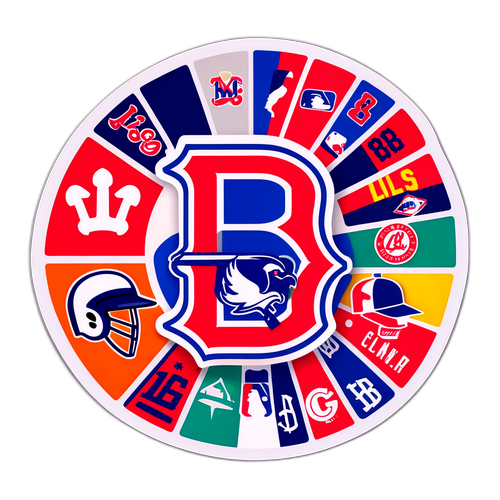 多彩的MLB隊徽貼紙系列