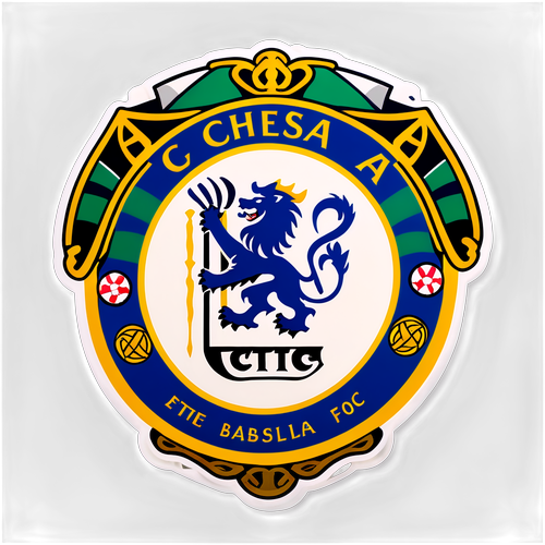 Jifunze Jinsi Kisura Cha Chelsea FC na Ishara ya Celtic Vinavyomwaga Upendo wa Mpira! Hii Ni Sticker Usiyoweza Kuikosa!