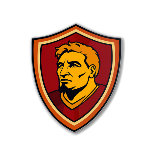 Adesivo della Passione AS Roma