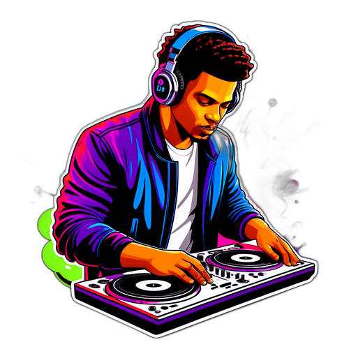 DJ Young Slade i koncentration