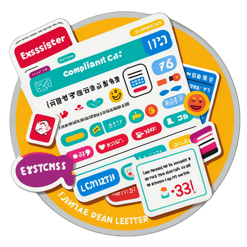 趣味投诉信贴纸