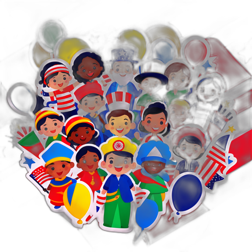 Feiring av Uavhengighetsdagen med Fargerik Parade