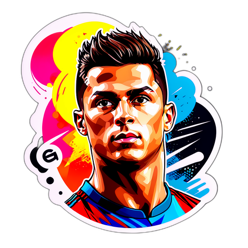 Stiker Profil Cristiano Ronaldo