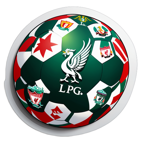 Fókuszlabdák Liverpool és Plymouth csapatok logóival