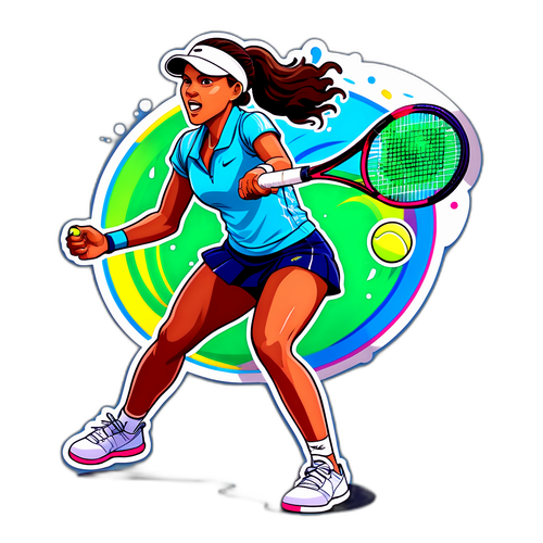 Etiqueta de Leylah Fernandez en Acción