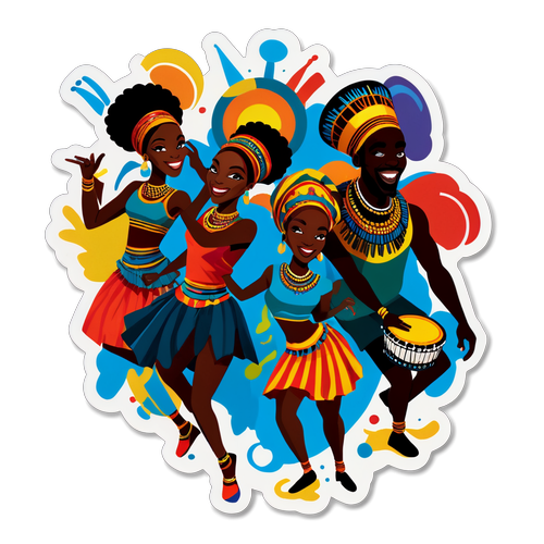 Uma Festa Inesquecível! Descubra os Segredos do Último Baile Africano que Explodiu em Alegria!