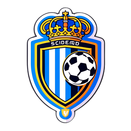 Wesoła naklejka dla Real Sociedad