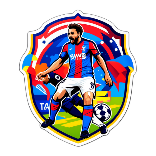 מדבקת כדורגל עוצמתית