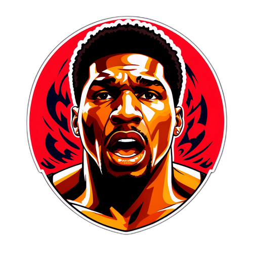 Драматичний портрет Ентоні Джошуа в рингу