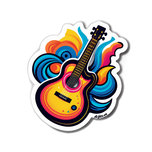 Vibrant Music DJO Sticker