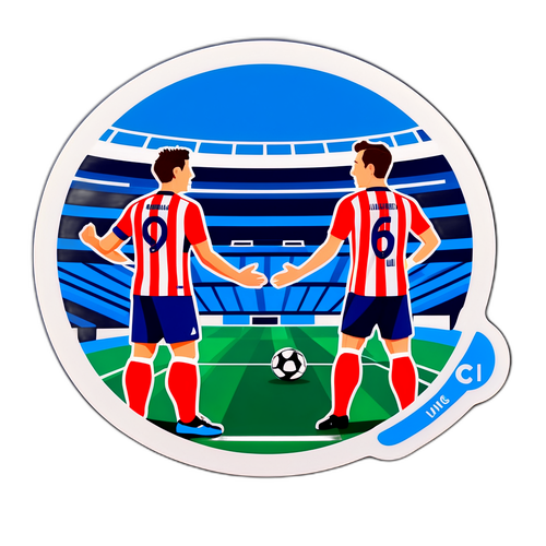 Intensiteten af kampen mellem Atlético Madrid og Inter