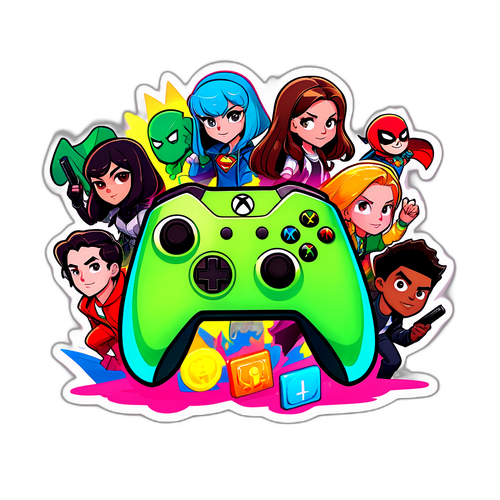 Arte Webtoon intrigante no Xbox Game Pass