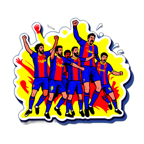 Actiemoment van FC Barcelona