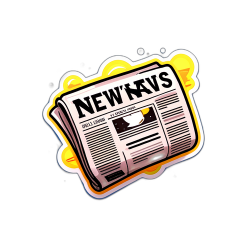 ताज़ा समाचार पर आधारित स्टिकर