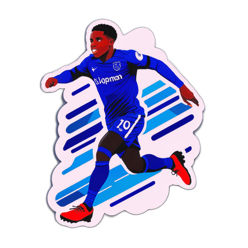 Ademola Lookman Koşu Pozu