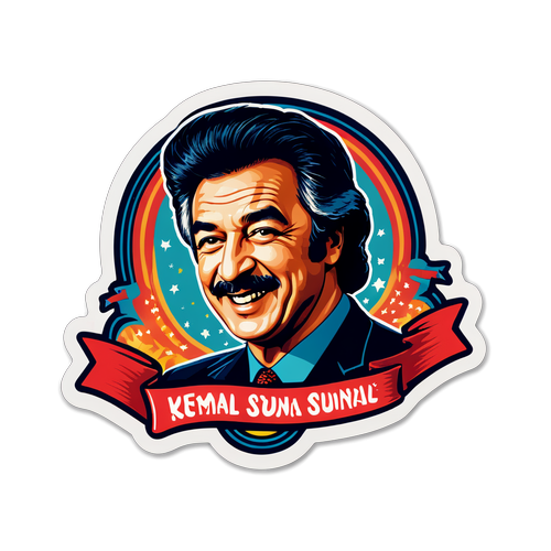 Kemal Sunal'ın Unutulmaz Sözleriyle Dolu Retro Çıkartmalar! Bunu Görmeden Geçmeyin!